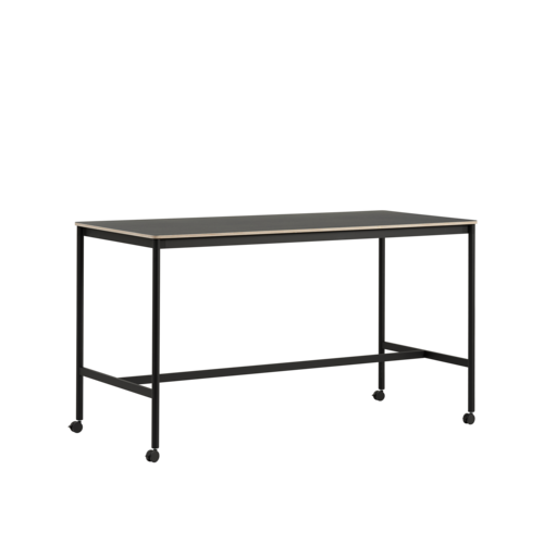 muuto Base Table High w. Castors | A Modern High Table