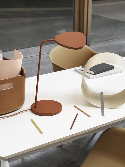 Muuto Base Table W. Castors | A Straight-forward Table That Suits Any Space