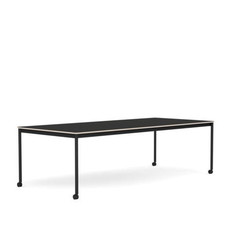 muuto Base Table w. Castors | A straight-forward table that suits any space