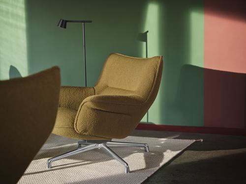 Muuto Doze Lounge Chair Low Back | Compact And Soft Comfort