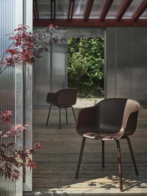 Muuto Fiber Outdoor Armchair | Modern Outdoor Furniture