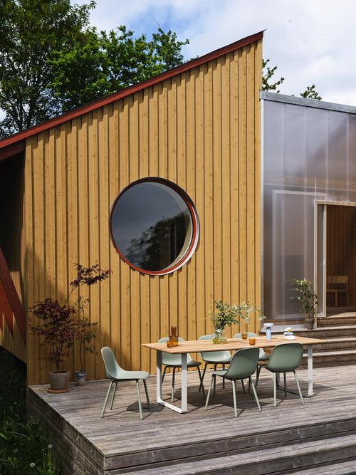 Muuto Fiber Outdoor Side Chair | Modern Outdoor Furniture