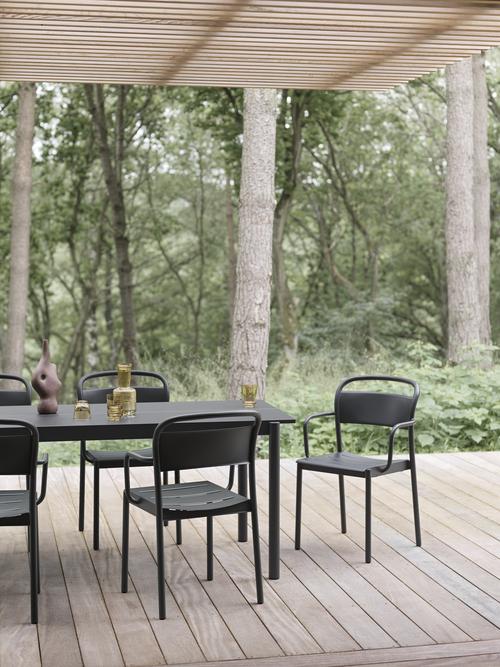 Muuto Linear Steel Armchair | Elegant And Modern Outdoor Design