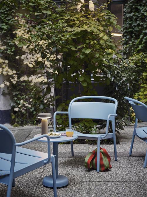 Muuto Linear Steel Lounge Armchair | Elegant And Modern Outdoor Design