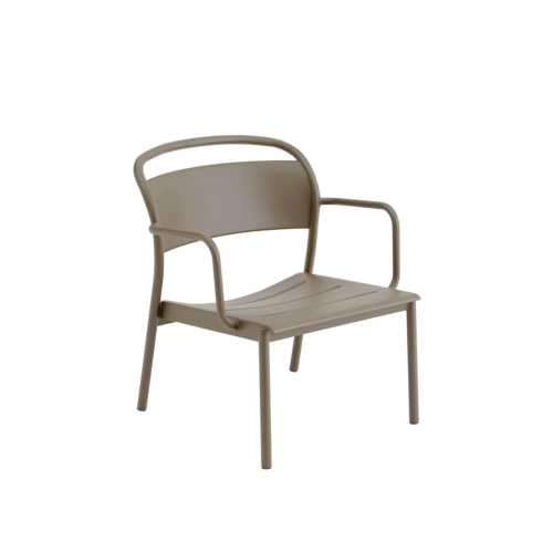 muuto Linear Steel Lounge Armchair | Elegant and modern outdoor design