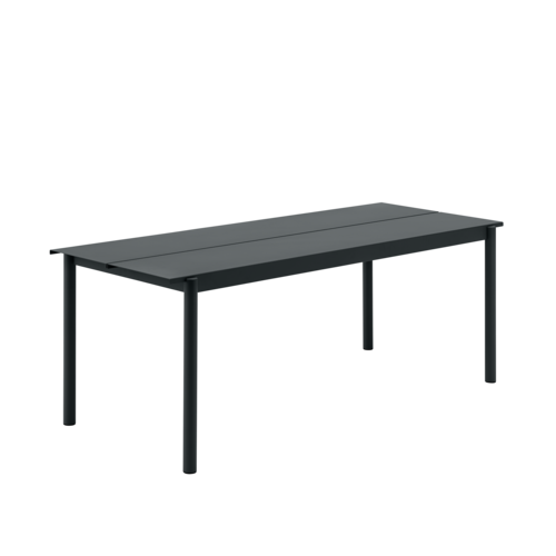 muuto Linear Steel Table | Elegant and Modern Outdoor Design