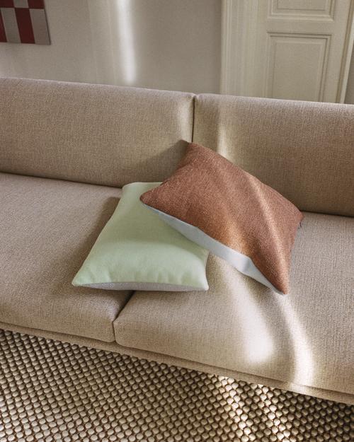 Muuto Mingle Cushion | A Compelling Mingling Of Color And Materials