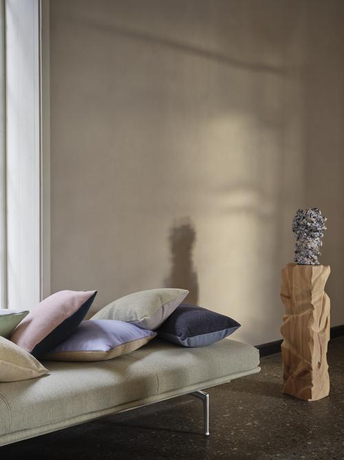 Muuto Mingle Cushion | A Compelling Mingling Of Color And Materials