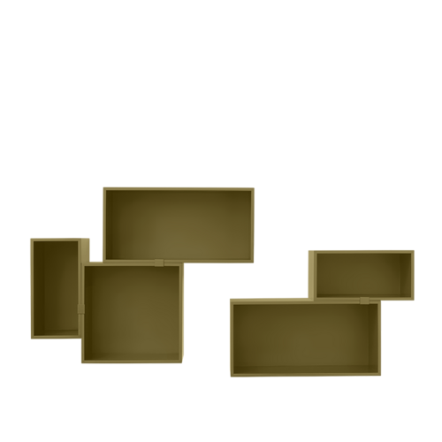 muuto Mini Stacked Storage System | Distinct simple storage