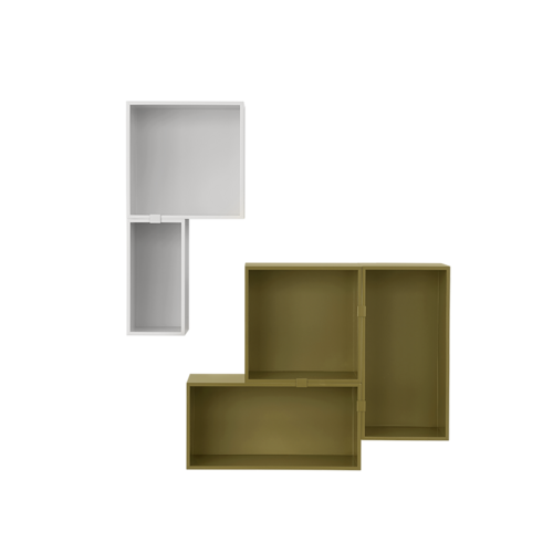 muuto Mini Stacked Storage System | Distinct simple storage