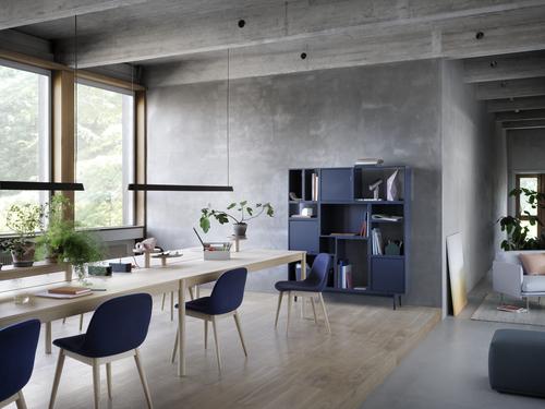 Muuto Fiber Side Chair - Wood Base | A Modern Comfort