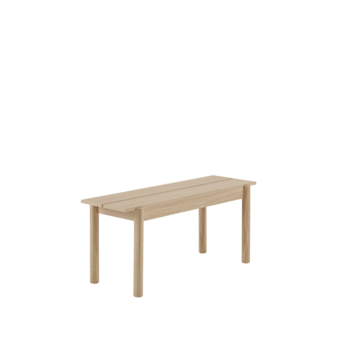 muuto Linear Wood Bench | Scandinavian materiality