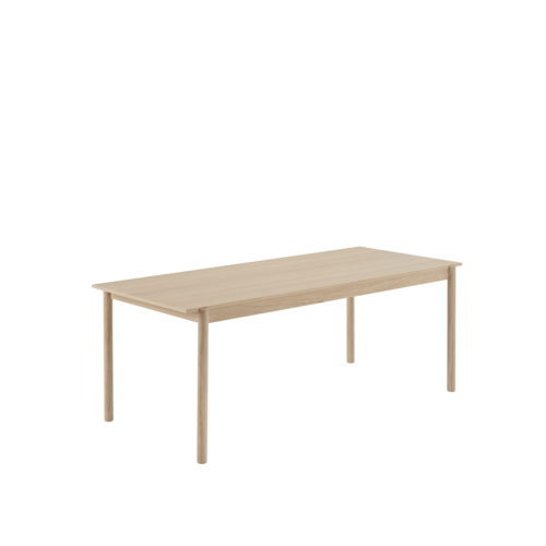 muuto Linear Wood Table | Scandinavian materiality