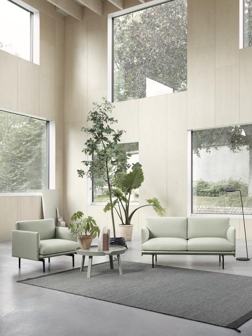 Muuto Outline Studio Sofa | Compact Elegance