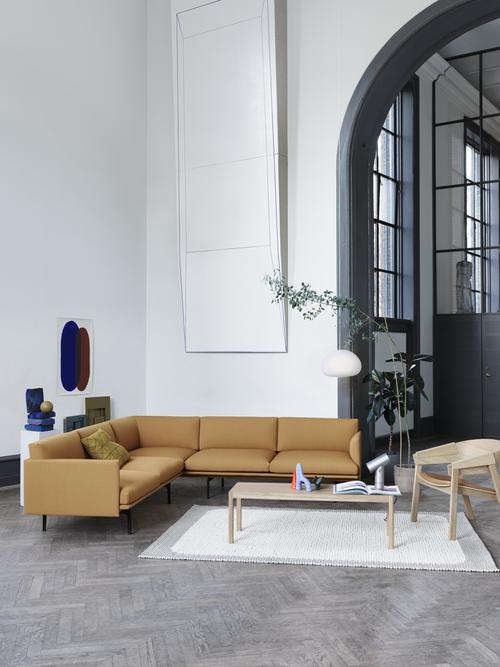Muuto Outline Corner Sofa | An Elegantly Comfortable Design