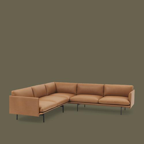Muuto Outline Corner Sofa | An Elegantly Comfortable Design