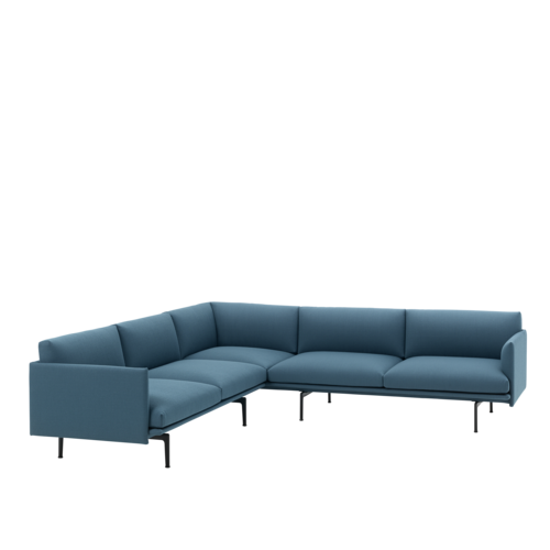 muuto Outline Corner Sofa | An elegantly comfortable design