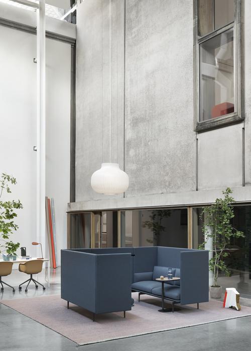 Muuto Outline Highback Cabin | Create Private Spheres Within Bigger Spaces