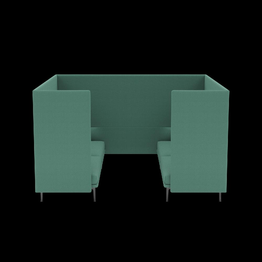 muuto Outline Highback Cabin | Create Private Spheres Within Bigger Spaces