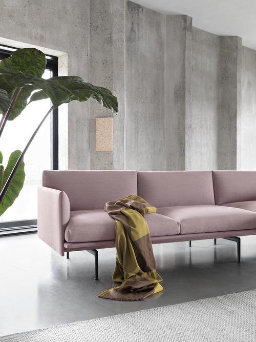 Muuto Outline Sofa Chaise Longue | Extensive Comfort In An Elegant Design