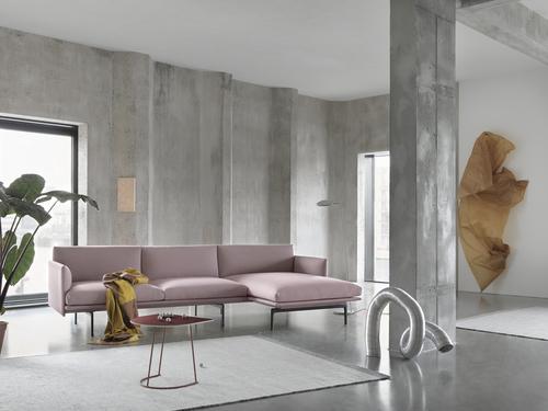 Muuto Outline Sofa Chaise Longue | Extensive Comfort In An Elegant Design