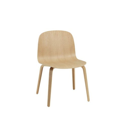 muuto Visu Wide Chair - Wood Base | A breath of leisurely design