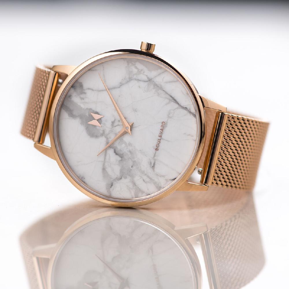 Mvmt Boulevard Marble Malibu Rose Women's Watch 36mm | 38MM
