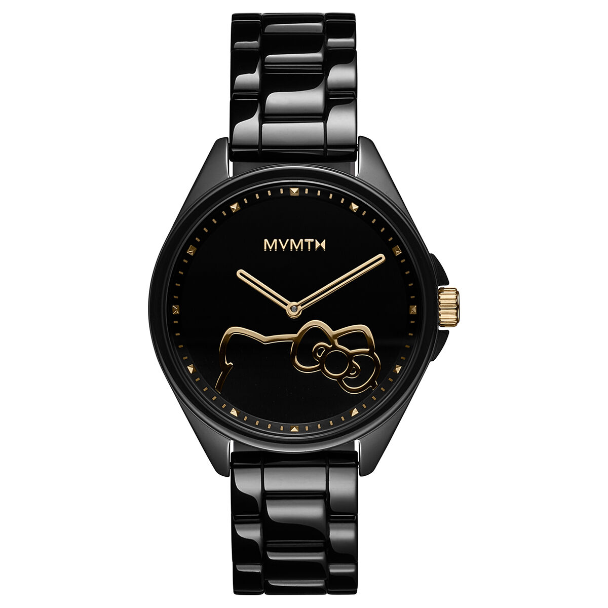 mvmt CORONADA CERAMIC Hello Kitty® Gloss Black | 36MM
