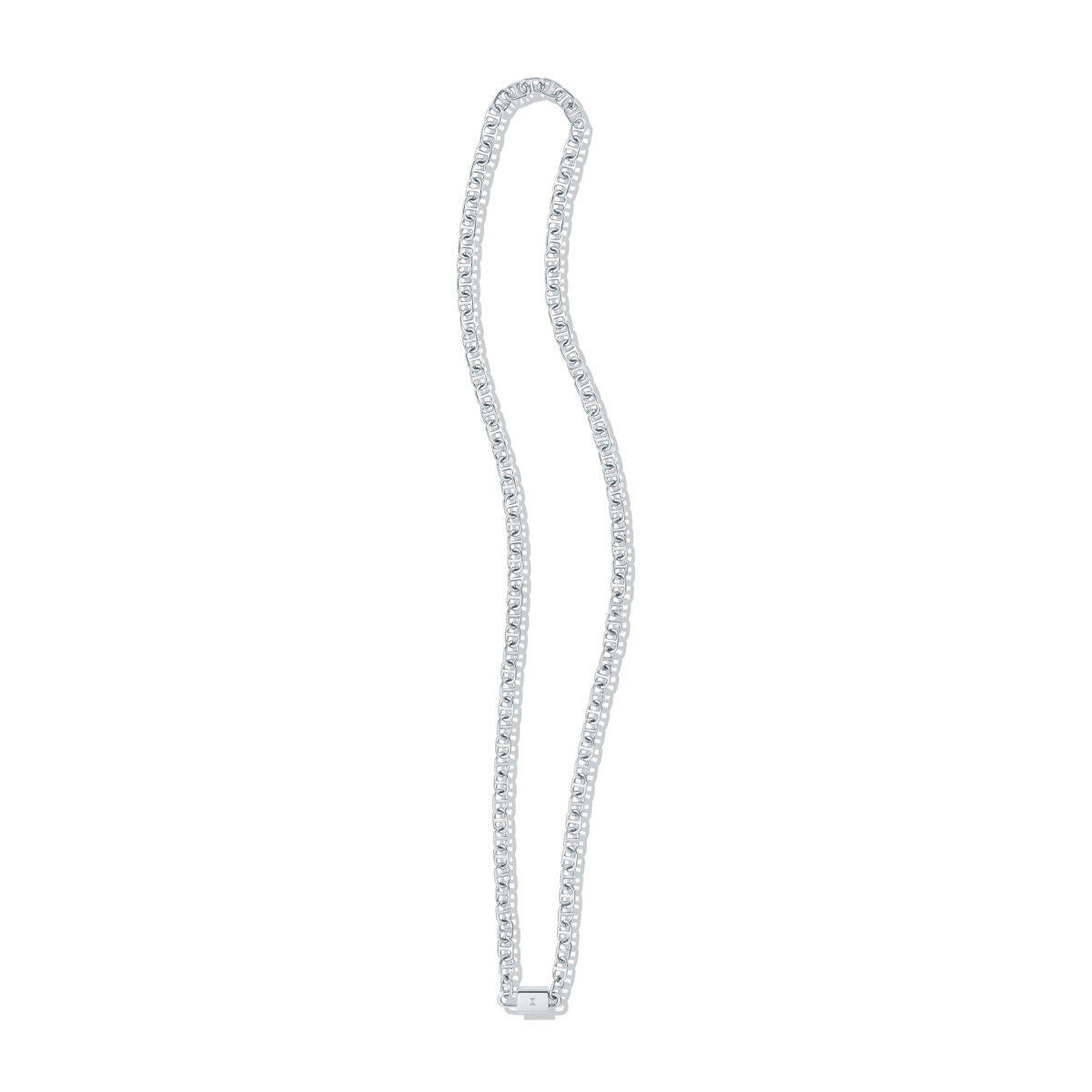 Mvmt Anchor Chain Necklace Silver