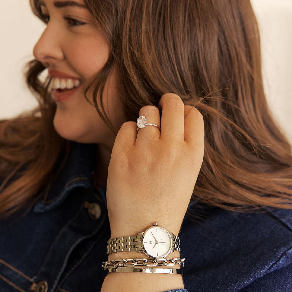 Mvmt Avenue II Silverlake Metallic | 28MM