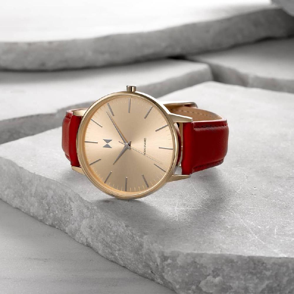 Mvmt Boulevard Ruby Red | 38MM