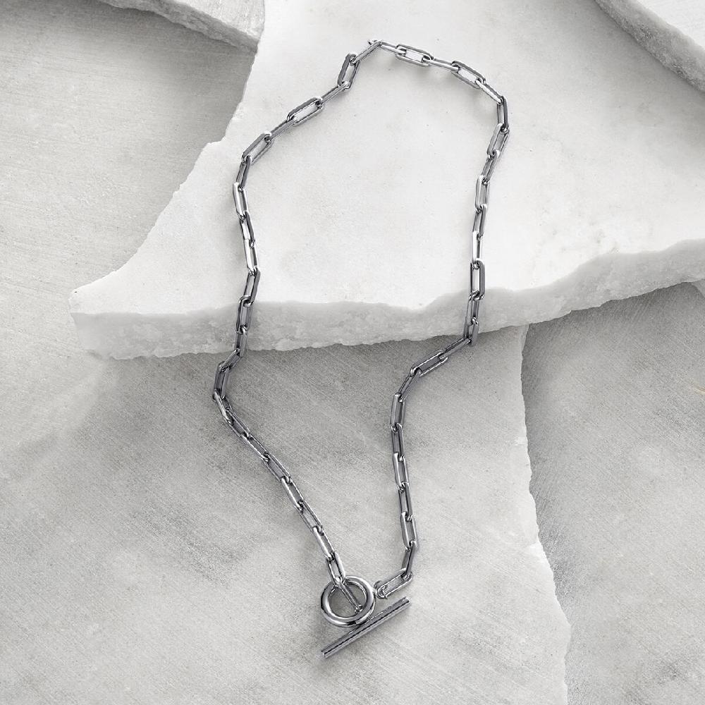 Mvmt Cable Chain Necklace Silver