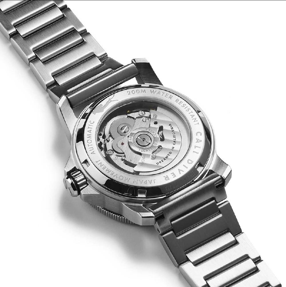 Mvmt Cali Diver GMT Automatic Skyscape Silver | 40MM