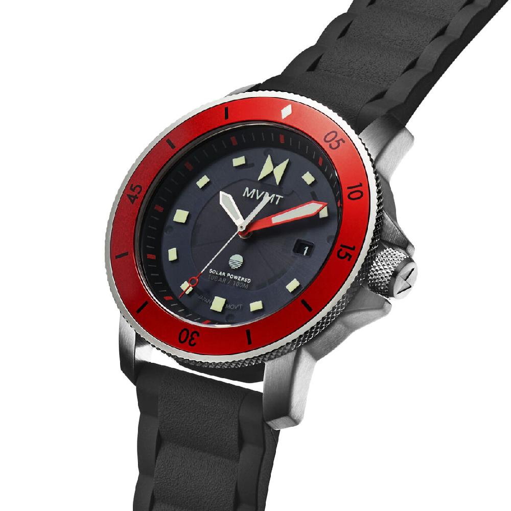 Mvmt Cali Diver Solar Nautical Red | 42MM