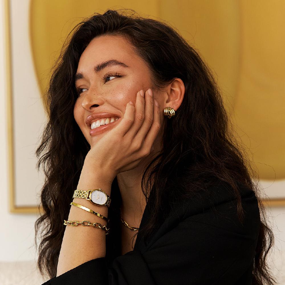 Mvmt Carmel Oval Charlie Gold | 25MM