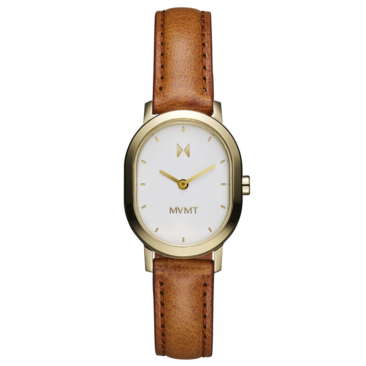 mvmt Carmel Oval Italian Tan | 25MM