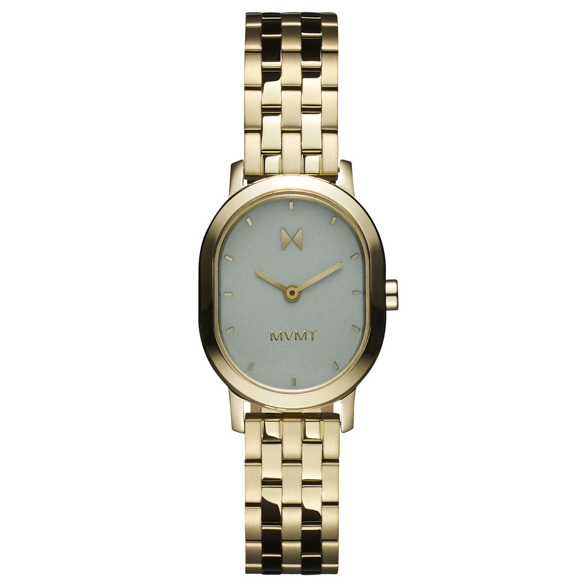 mvmt Carmel Oval Seafoam Gold | 25MM