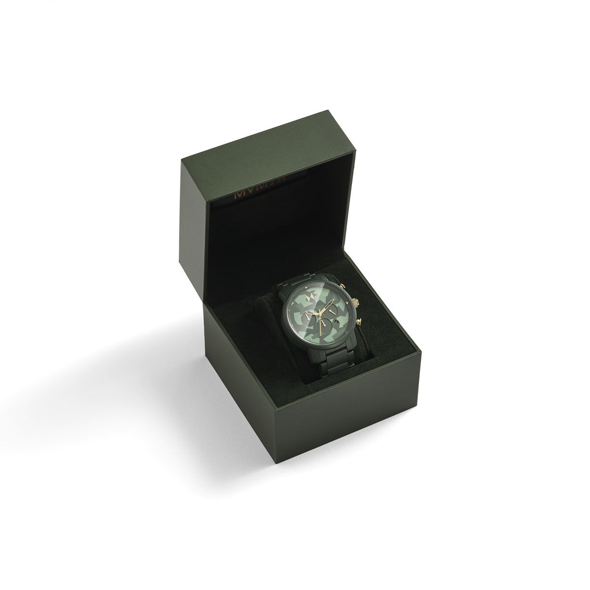 Mvmt Chrono Ceramic Matte Green Camo | 45MM