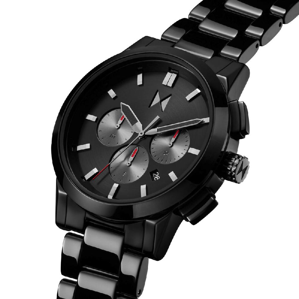 Mvmt Chrono II Ceramic Fusion Black | 44MM