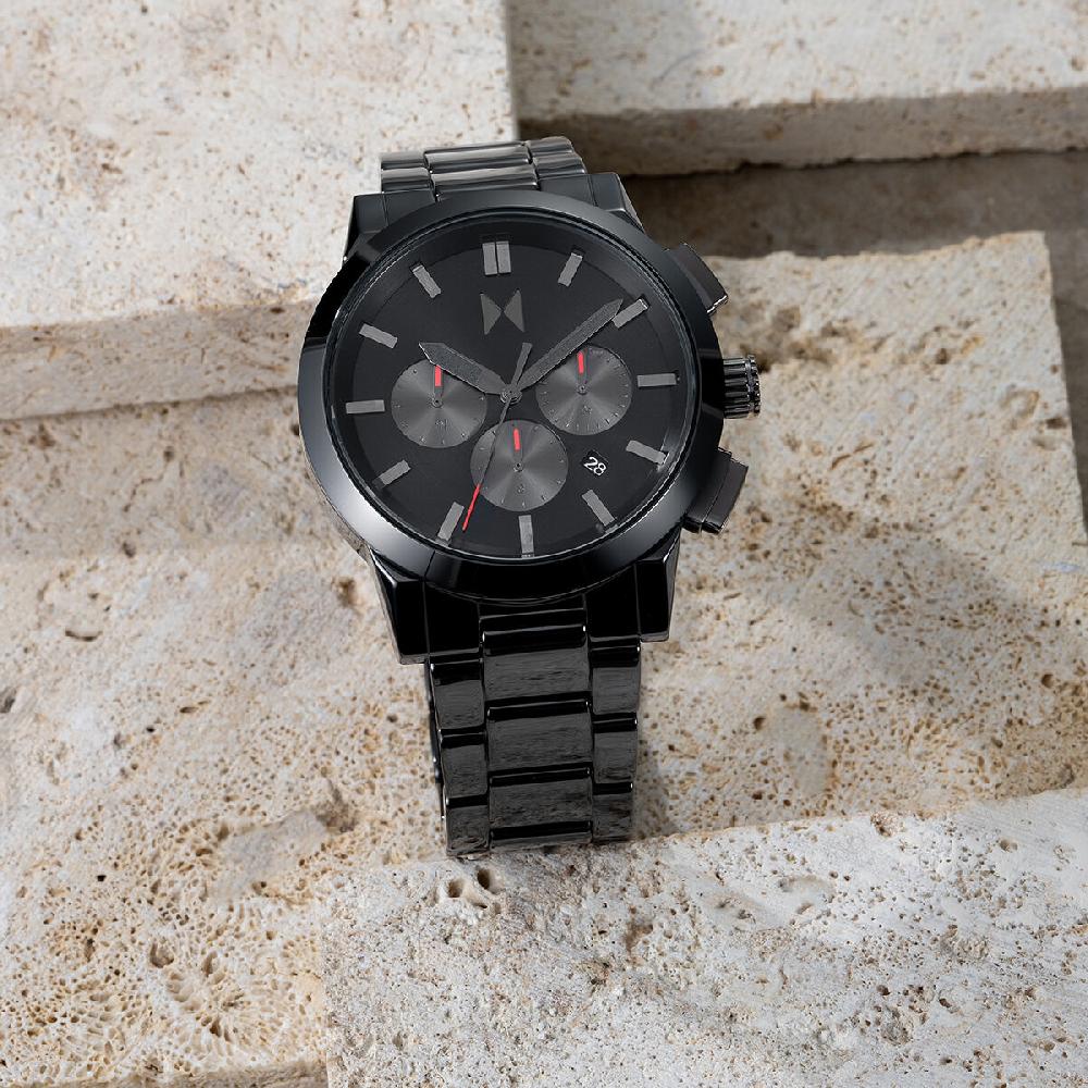 Mvmt Chrono II Ceramic Fusion Black | 44MM