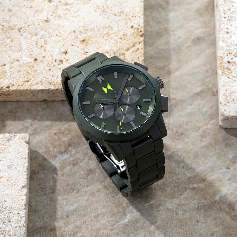 Mvmt Chrono II Ceramic Matte Green | 44MM
