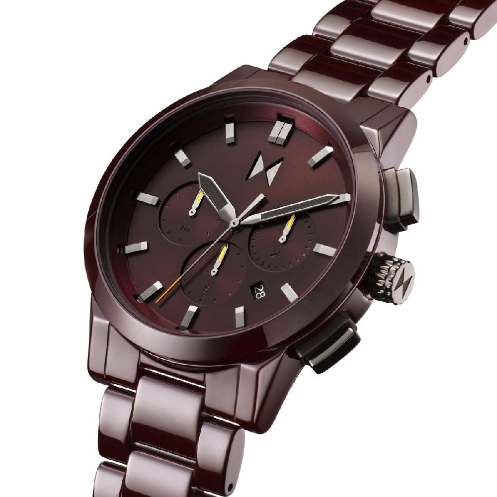 Mvmt Chrono II Ceramic Napa Red | 44MM