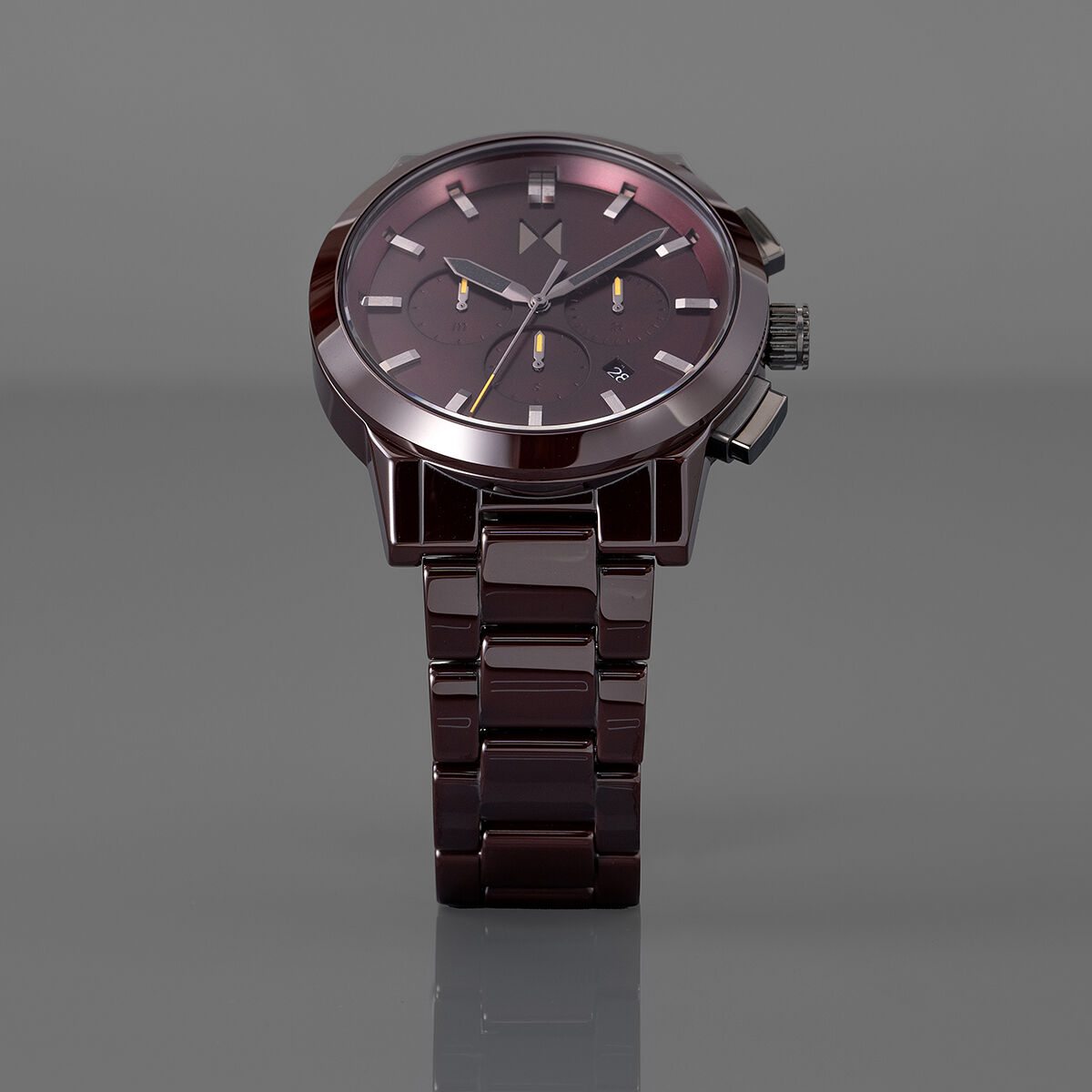 Mvmt Chrono II Ceramic Napa Red | 44MM