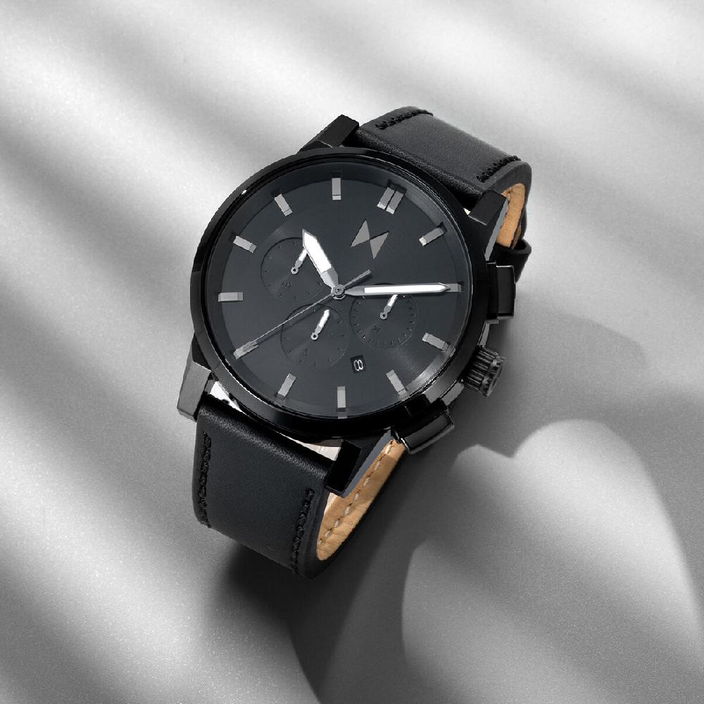 Mvmt Chrono II Jet Black | 45MM