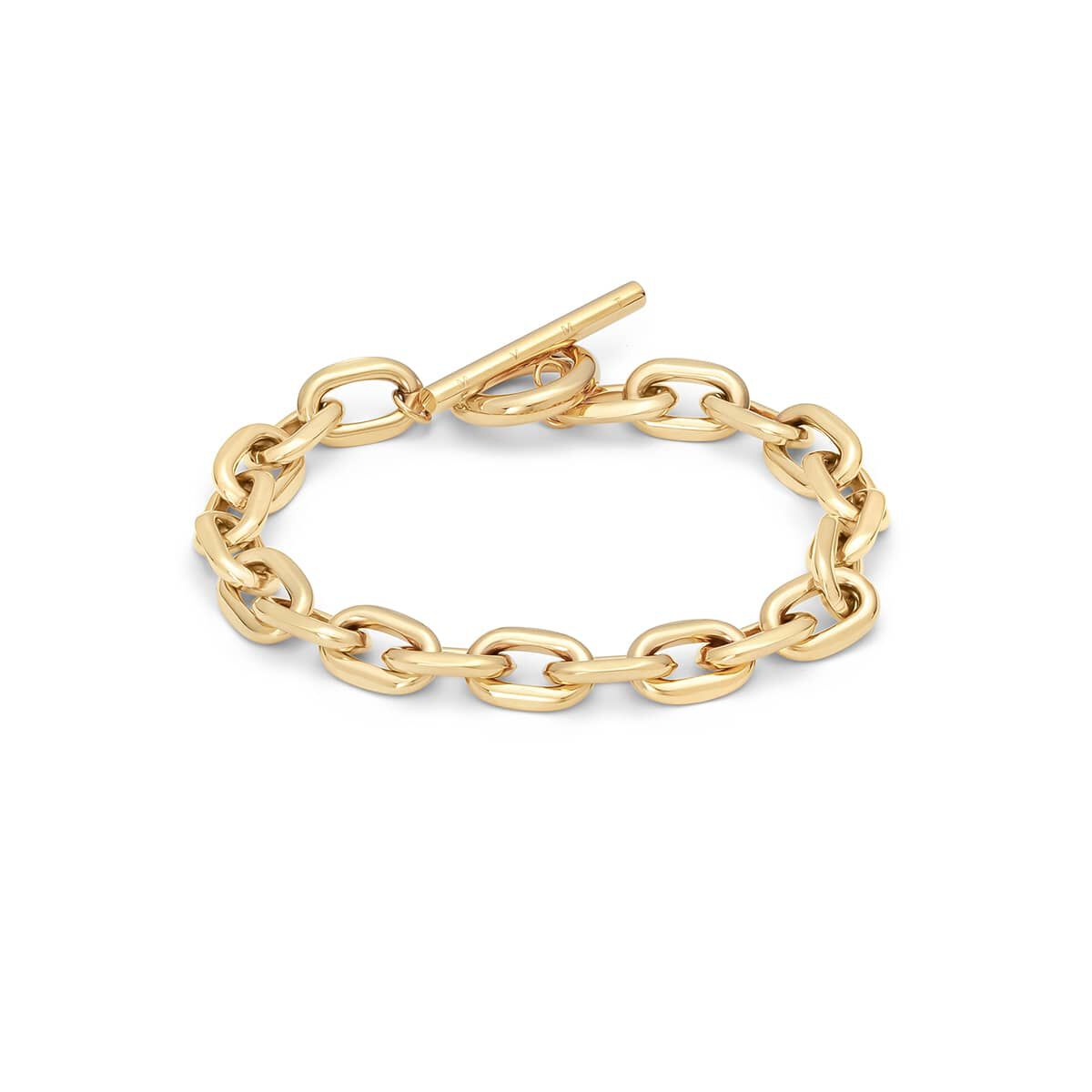 Mvmt Chunky Cable Bracelet Gold