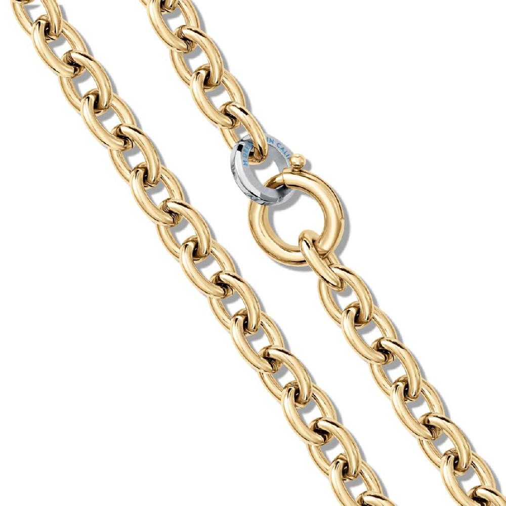 Mvmt Circuit Chain Necklace Gold + Silver