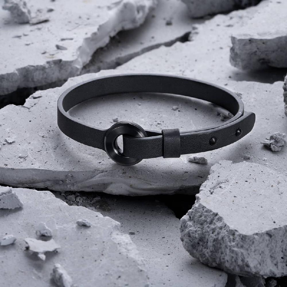 Mvmt Circuit Leather Wrap Black