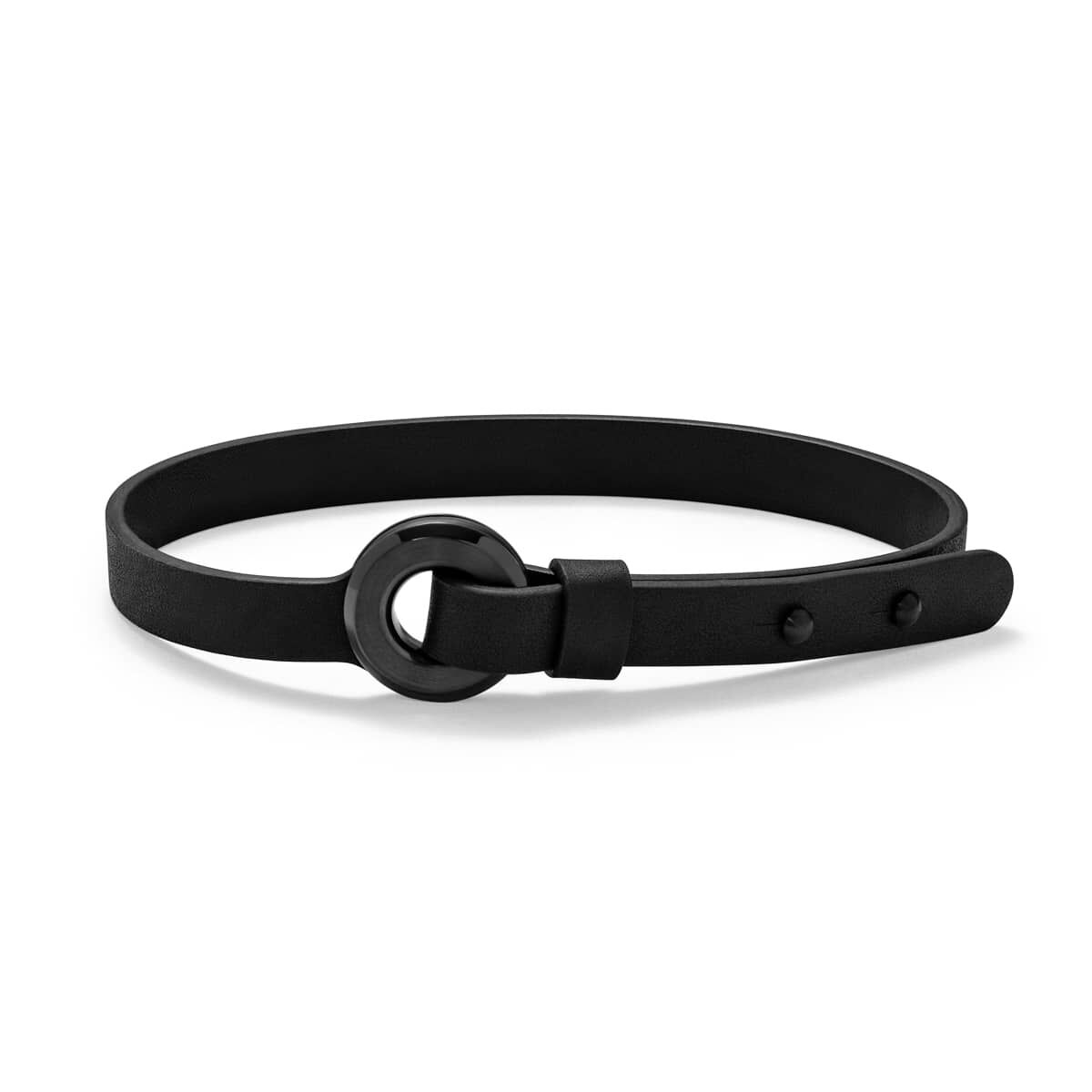 mvmt Circuit Leather Wrap Black