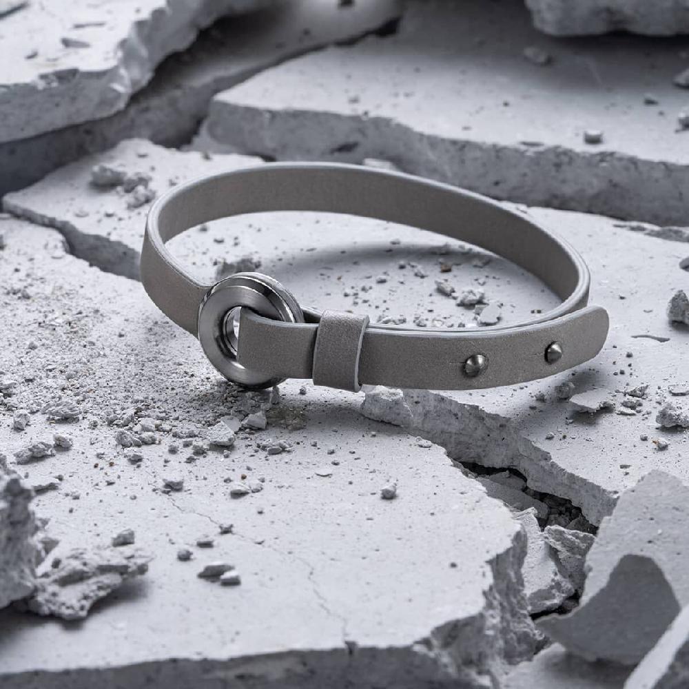 Mvmt Circuit Leather Wrap Grey