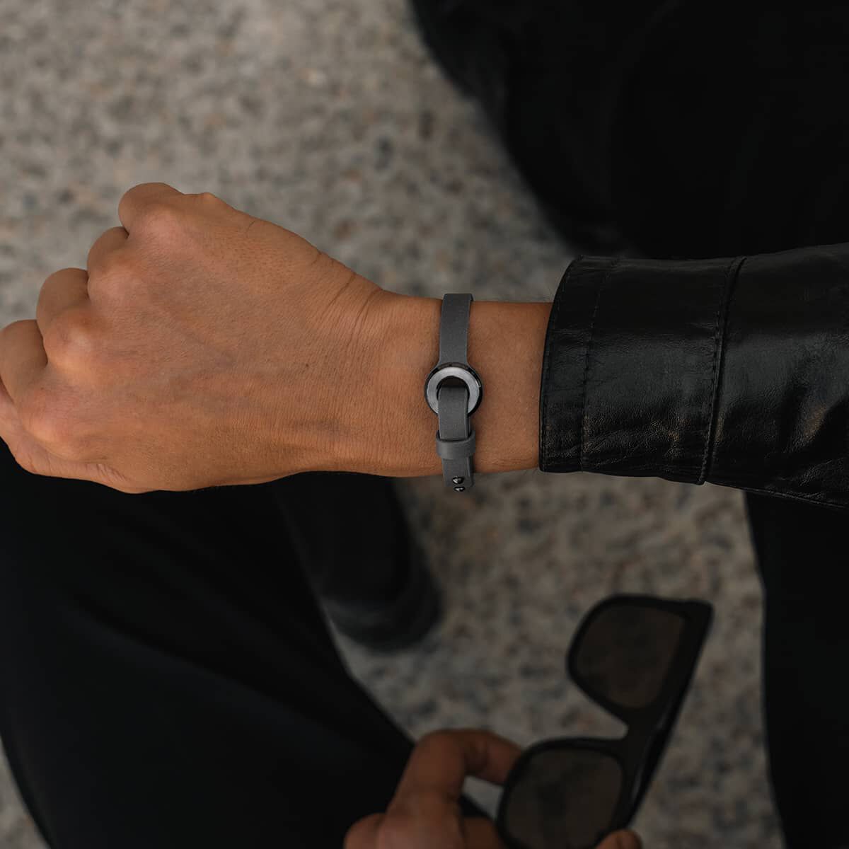 Mvmt Circuit Leather Wrap Grey